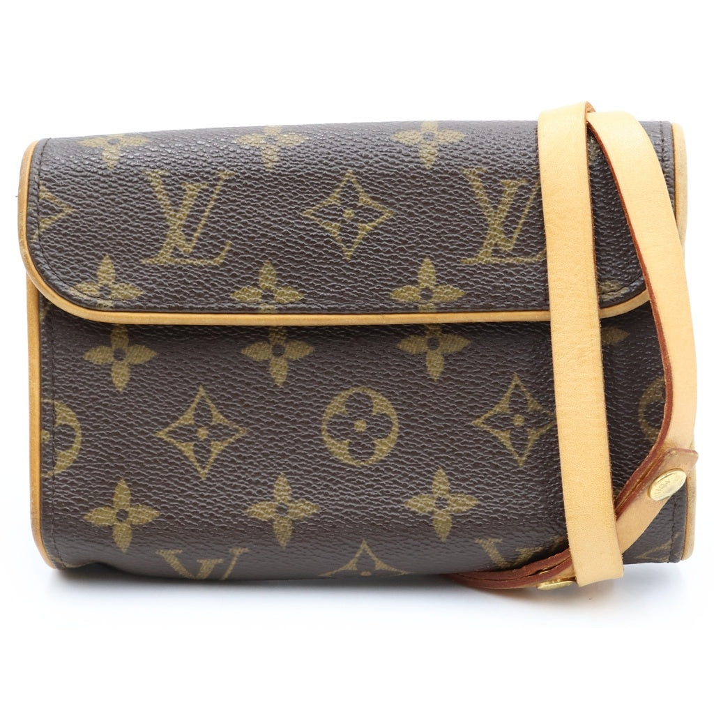 LOUIS VUITTON(ルイヴィトン) モノグラム フロランティーヌ ショルダーバッグ ブラウン PVCレザー M51855 レディース