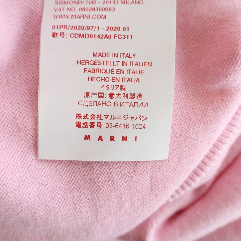 MARNI(マルニ) 20SS カシミヤ混 コットンカーディガン ピンク CDMD0142A0 FC311 レディース