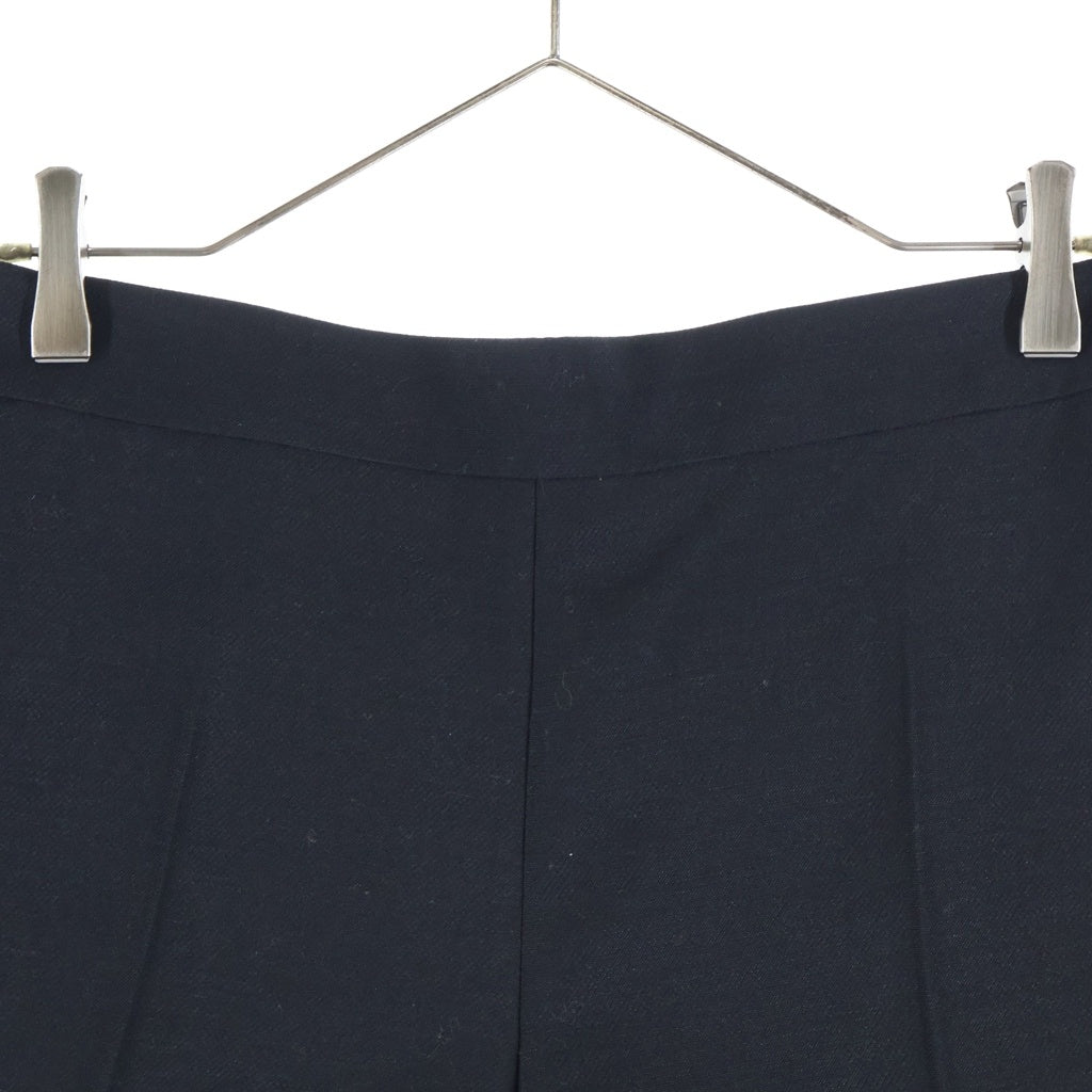 BALENCIAGA(バレンシアガ) ウール モヘヤ キュロットパンツ ショーツ ショート ハーフパンツ ブラック 373780 TMI09 レディース