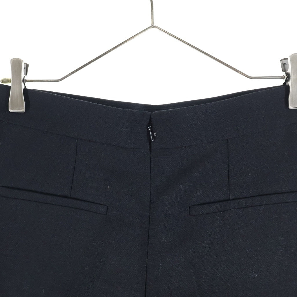 BALENCIAGA(バレンシアガ) ウール モヘヤ キュロットパンツ ショーツ ショート ハーフパンツ ブラック 373780 TMI09 レディース