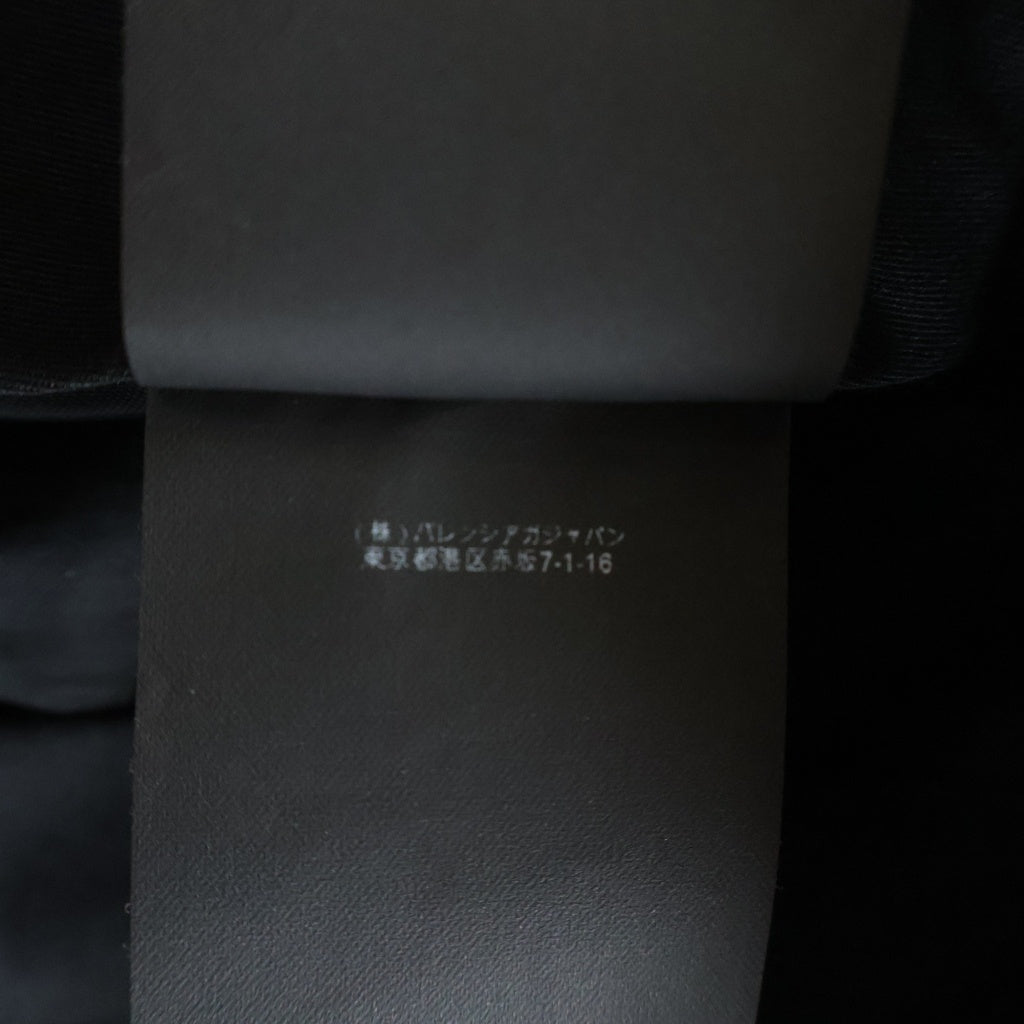 BALENCIAGA(バレンシアガ) ウール モヘヤ キュロットパンツ ショーツ ショート ハーフパンツ ブラック 373780 TMI09 レディース