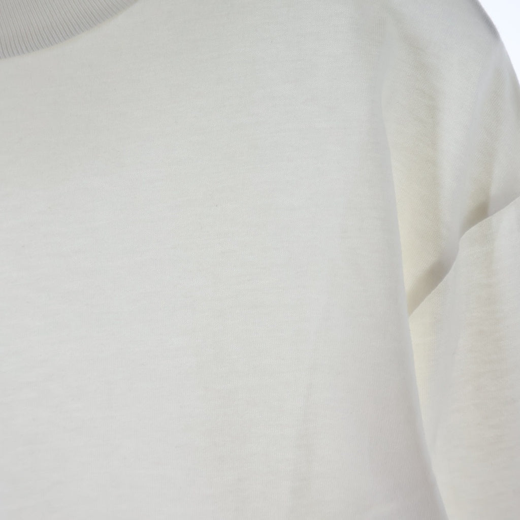 JIL SANDER +(ジルサンダープラス) フロントロゴ クルーネック ロングスリーブTシャツ ホワイト J40GC0002 J45048 レディース