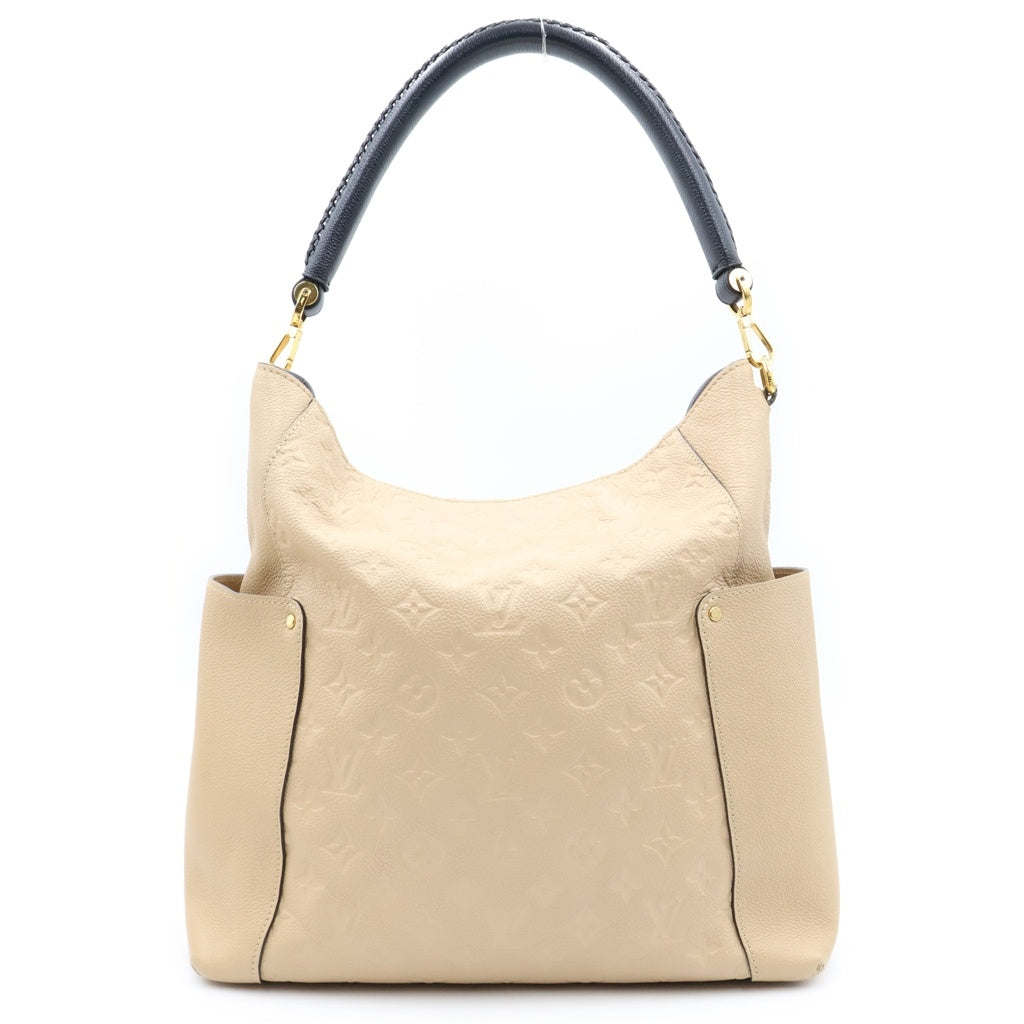 LOUIS VUITTON(ルイヴィトン) モノグラムアンプラント バガテル ハンド ショルダーバッグ レザー ベージュ系 M50075 レディース