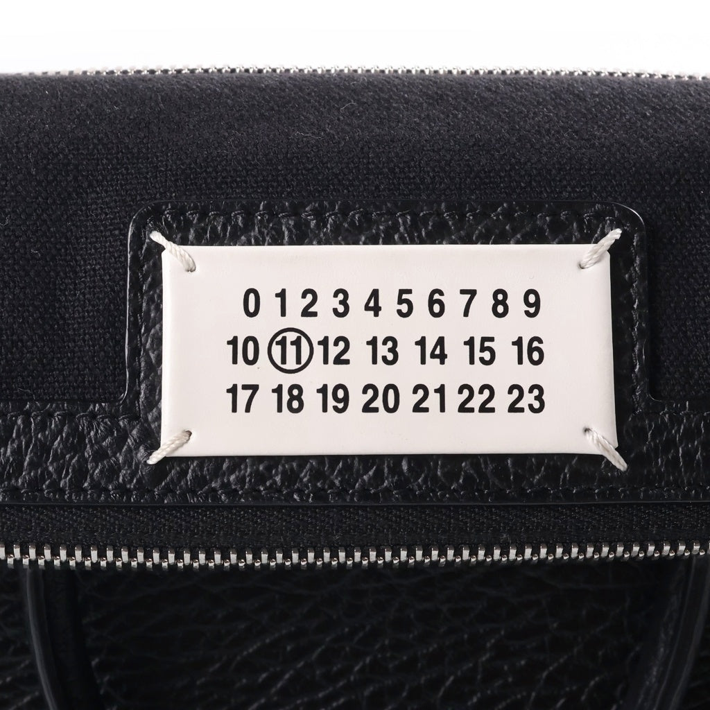 Maison Margiela(メゾンマルジェラ) 5AC レザー 2WAY ハンド ショルダー バッグ ブラック S61WD0010 レディース