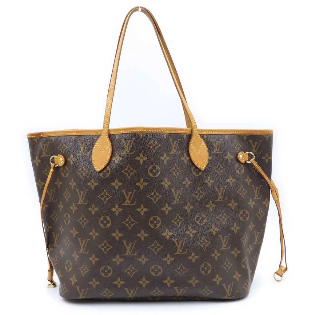 LOUIS VUITTON(ルイヴィトン) モノグラム ネヴァーフルMM ハンドバッグ トートバッグ ブラウン PVCレザー M40156 ゴールド金具 レディース