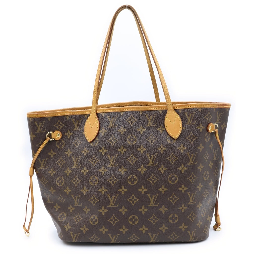 LOUIS VUITTON(ルイヴィトン) モノグラム ネヴァーフルMM ハンドバッグ トートバッグ ブラウン PVCレザー M40156 ゴールド金具 レディース