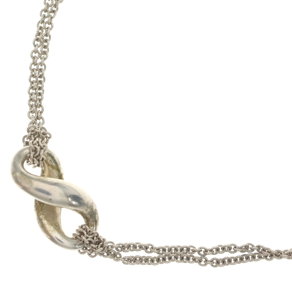 TIFFANY & Co.(ティファニー) インフィニティペンダント ネックレス チェーン シルバー SV925 レディース