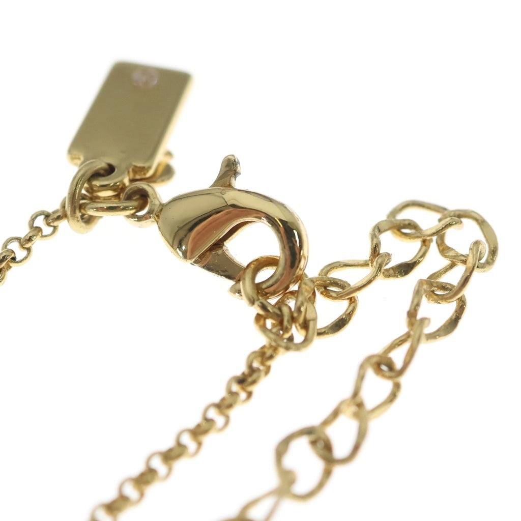 Kate Spade(ケイトスペード) 犬モチーフ フレンチブルドッグ ネックレス ペンダント チェーン ブラック×ゴールド レディース