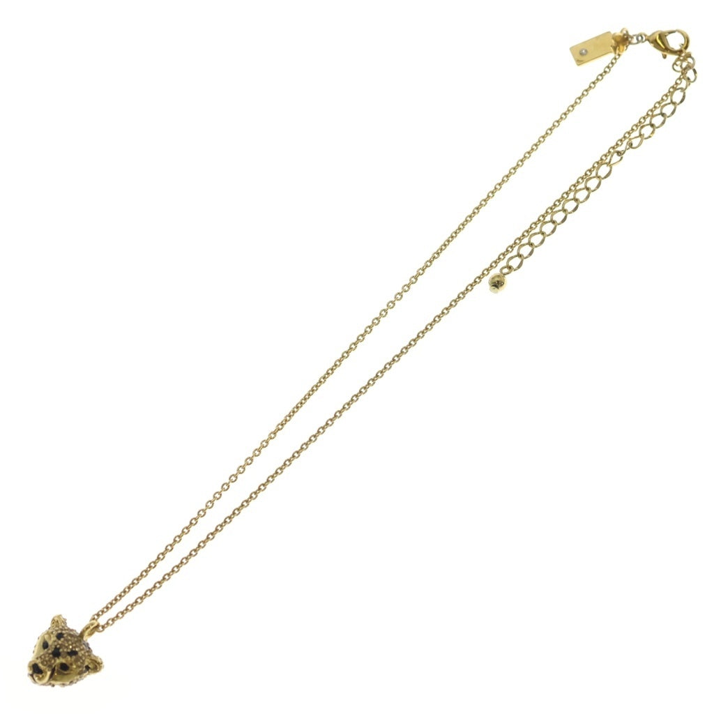 Kate Spade(ケイトスペード) パンサーモチーフ ネックレス ペンダント チェーン ゴールド レディース