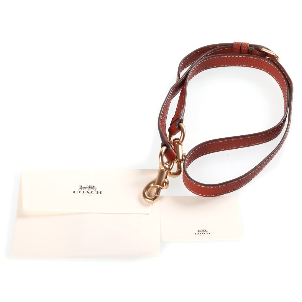 COACH(コーチ) スヌーピーコラボ デンプシー トート 22 2WAYハンドバッグ ショルダーバッグ ブラウン PVC×レザー CE851 ゴールド金具 レディース