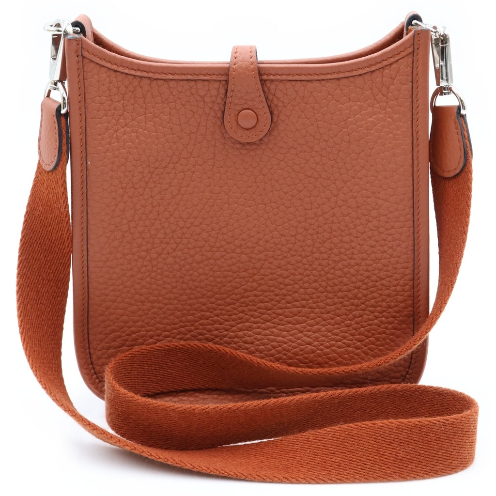 HERMES(エルメス) エブリンTPM トリヨンクレマンス シルバー金具 K刻印 ショルダーバッグ ゴールド レディース