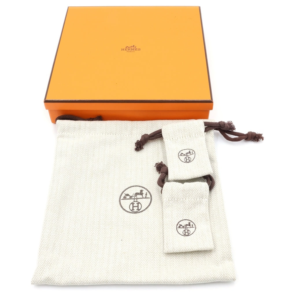 HERMES(エルメス) コンスタンス レザーベルト シルバー金具 ブラック K刻印