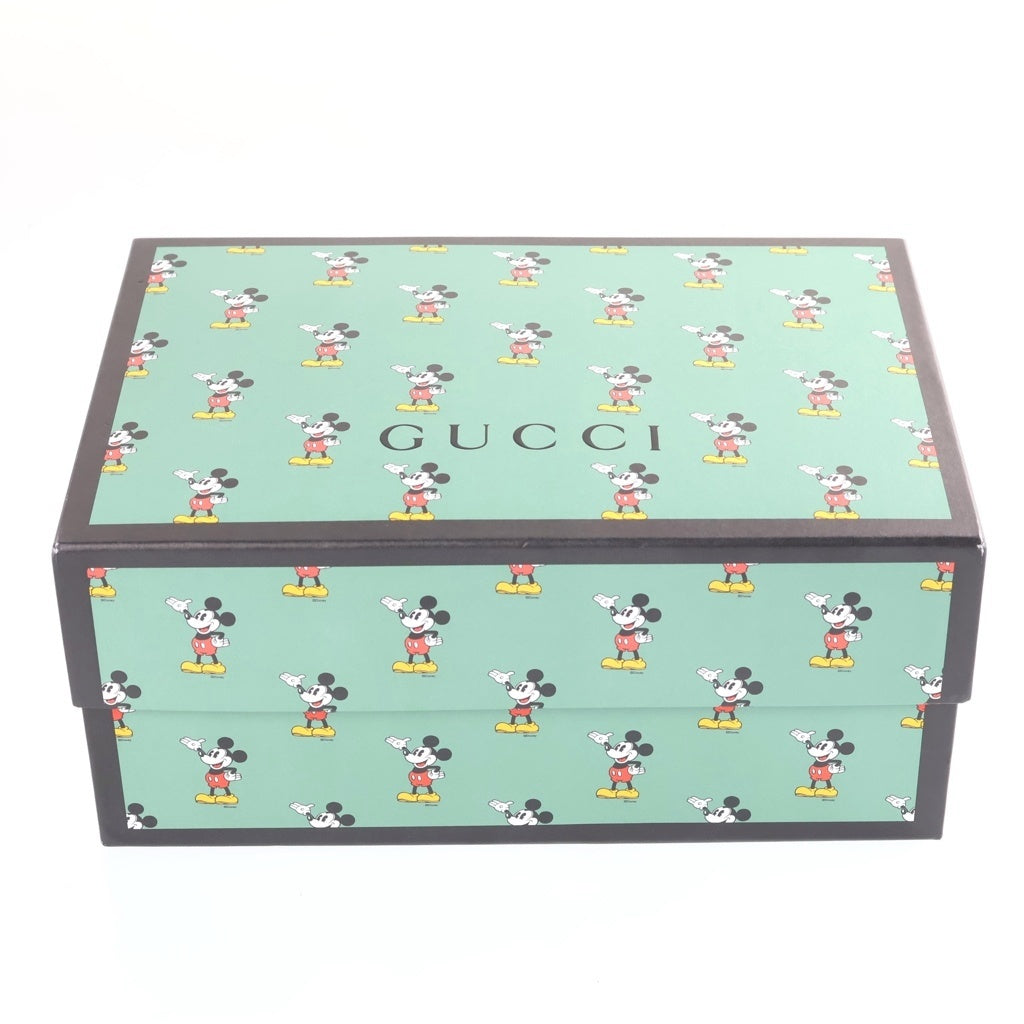 GUCCI(グッチ) ×Disney マイクロGGスプリーム レザー×メッシュ ベースボールキャップ 帽子 #M ブラウン 602979 レディース