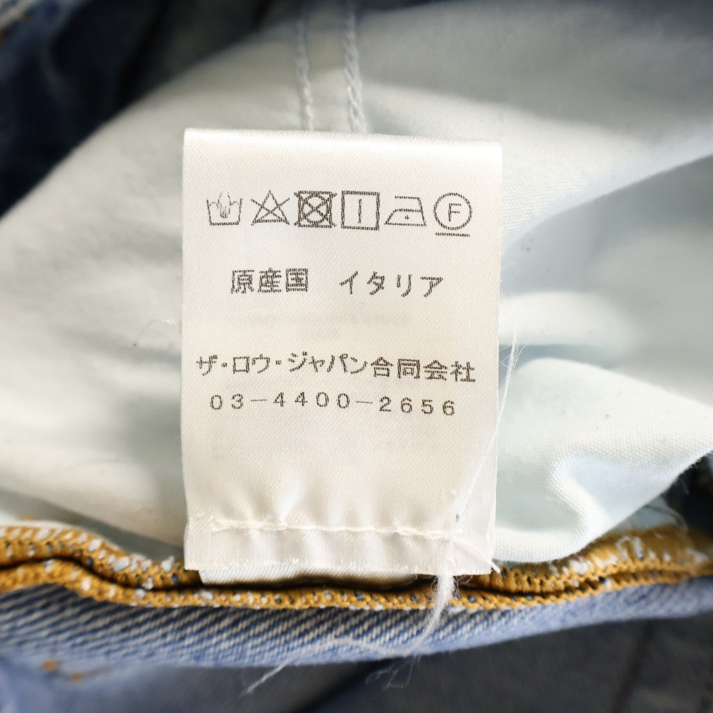 THE ROW(ザロウ) デニムパンツ ブルー コットン 6525S-W1984 レディース
