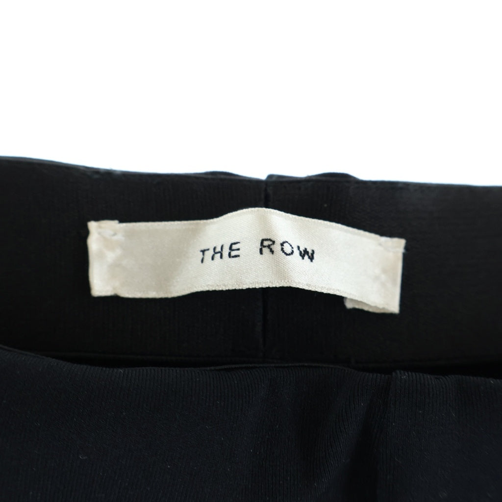 THE ROW(ザロウ) スキューバ パンツ スキニー ブラック ナイロン 3448-K106 レディース