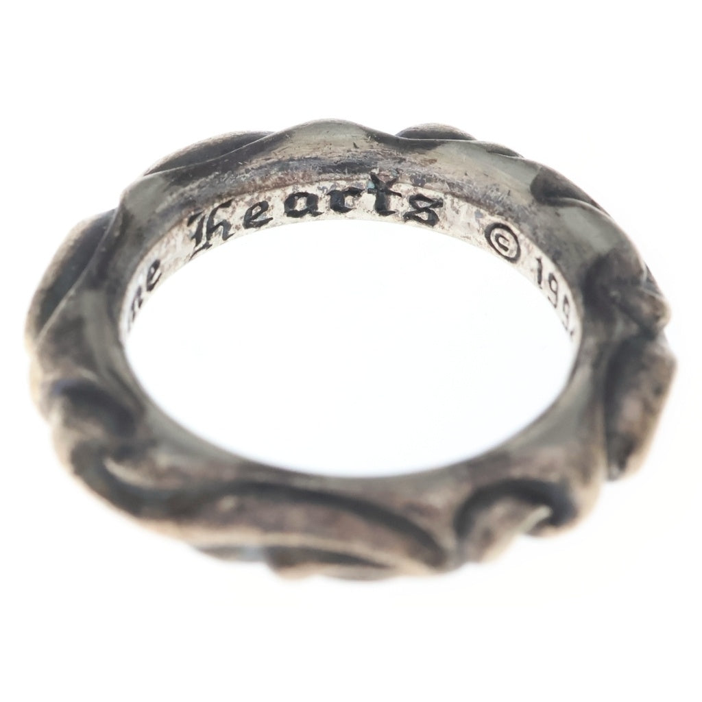 CHROME HEARTS(クロムハーツ) SCRL BAND スクロールバンド リング シルバー BCA351