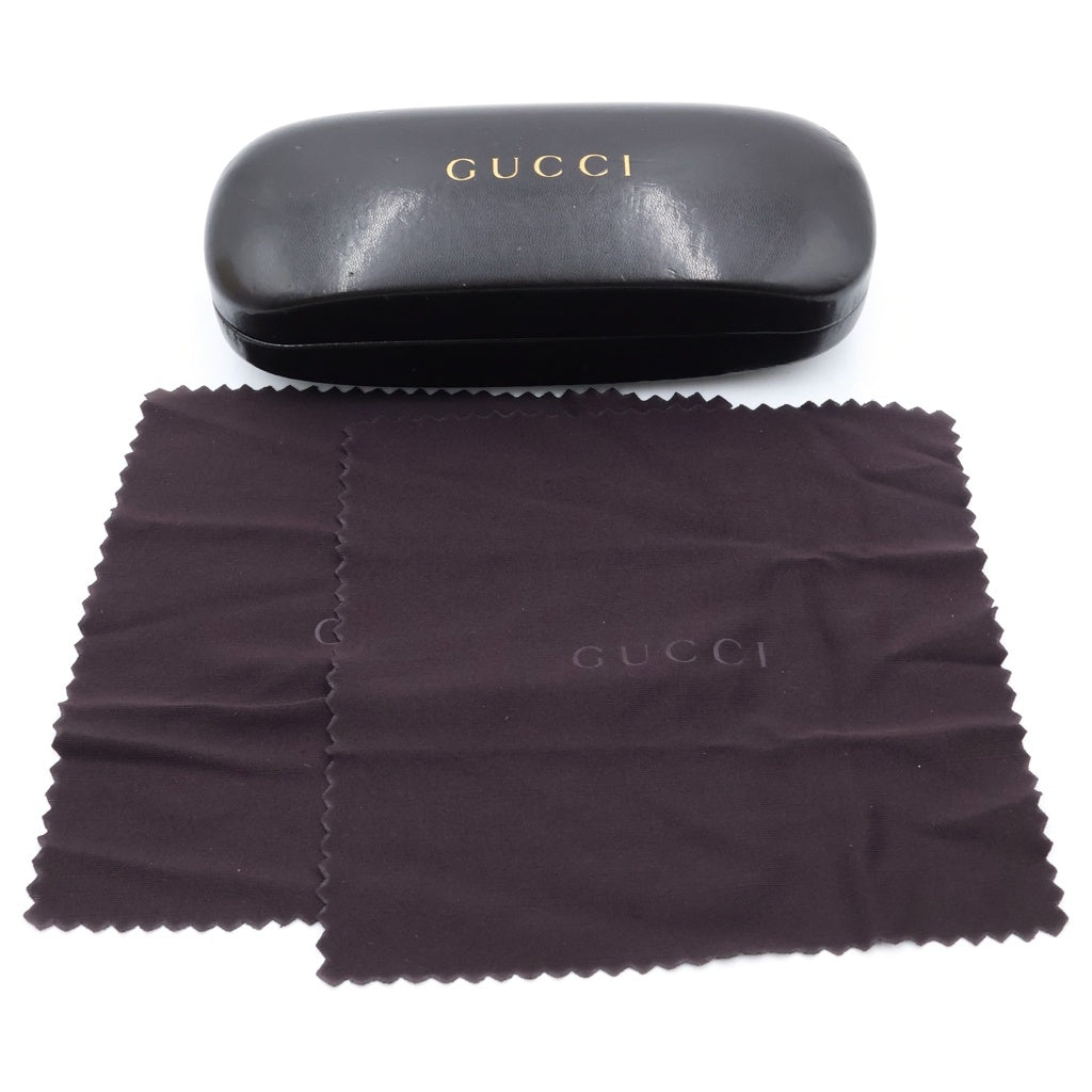 GUCCI(グッチ) GGロゴ スクエア リムレス サングラス アイウェア #60□15-125 ブラック/レッド GG 1799/N/S レディース