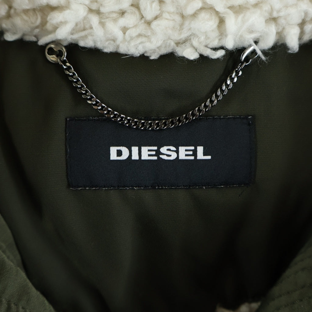 DIESEL(ディーゼル) モッズコート ミリタリージャケット カーキ レディース