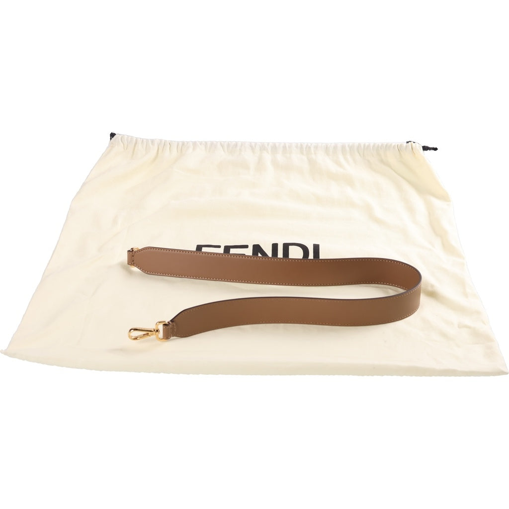 FENDI(フェンディ) サンシャイン 2WAYトートバッグ ハンドバッグ ビキニガールズ アイボリー×ブラウン PVC×レザー レディース