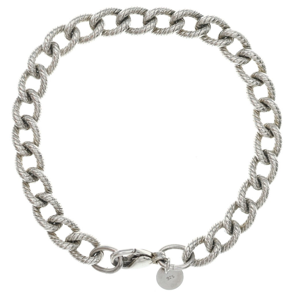 TIFFANY & Co.(ティファニー) ツイストチェーン ブレスレット シルバー SV925 レディース