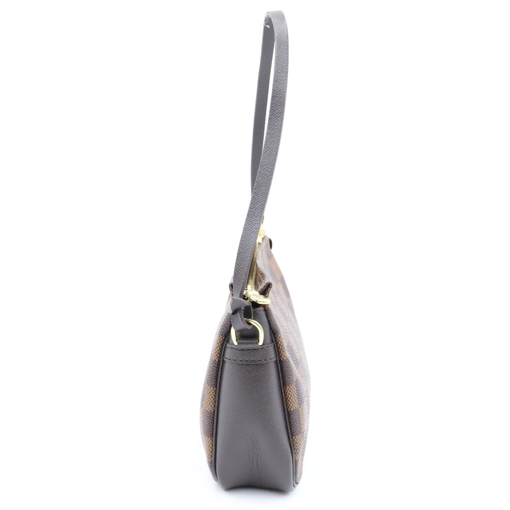 LOUIS VUITTON(ルイヴィトン) トゥルース メイクアップ アクセサリー ポーチ ダミエ PVC レザー ブラウン N51982 レディース
