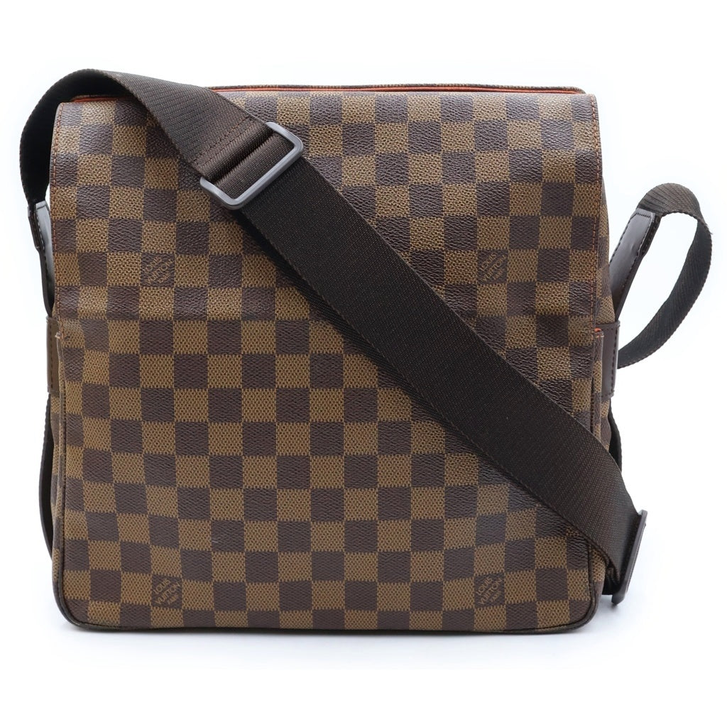 LOUIS VUITTON(ルイヴィトン) ナヴィグリオ ショルダーバック ダミエ PVC レザー ブラウン N45255 レディース