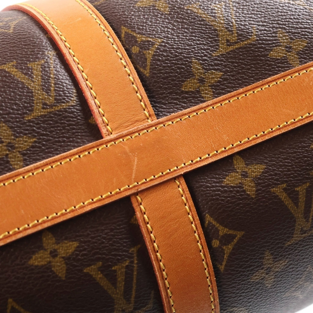 LOUIS VUITTON(ルイヴィトン) フラネリー45 トートバック モノグラム PVC レザー ブラウン M51115