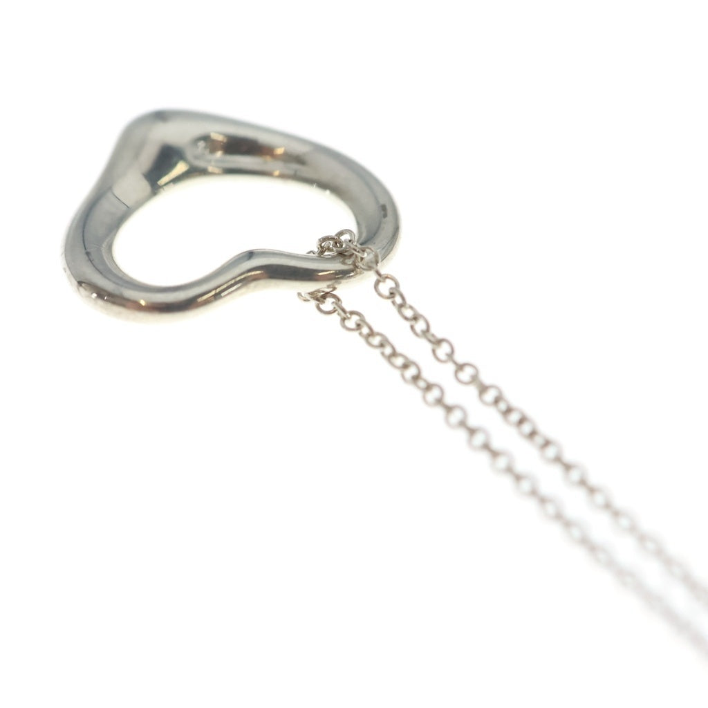 TIFFANY & Co.(ティファニー) オープンハート ネックレス ペンダント チェーン シルバー Ag925 レディース