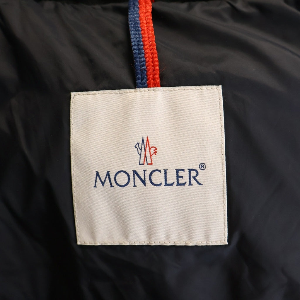 MONCLER(モンクレール) MONTGENEVRE モンジュネーブル ダウンジャケット ブラック ウール×ナイロン I20911A53700