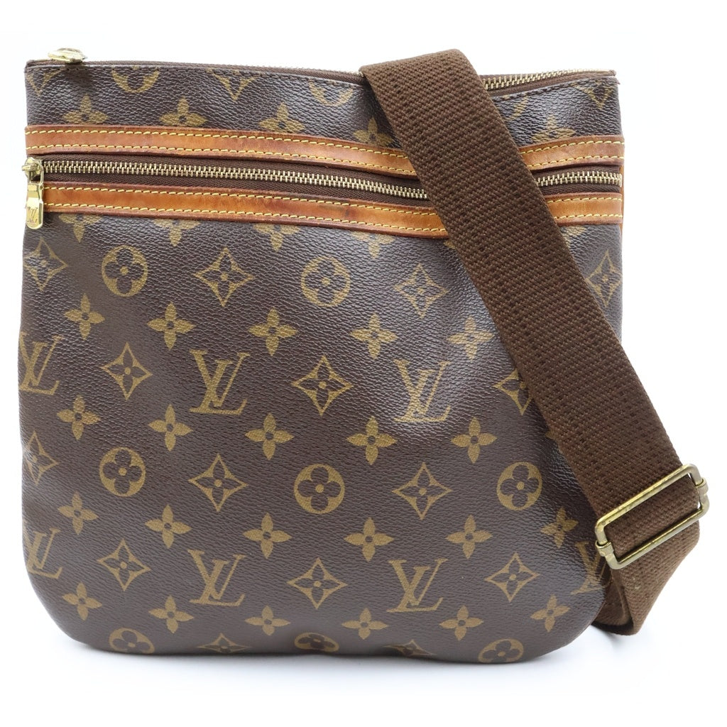 LOUIS VUITTON(ルイヴィトン) ポシェット ボスフォール ショルダーバック PVC レザー ブラウン M40044 レディース