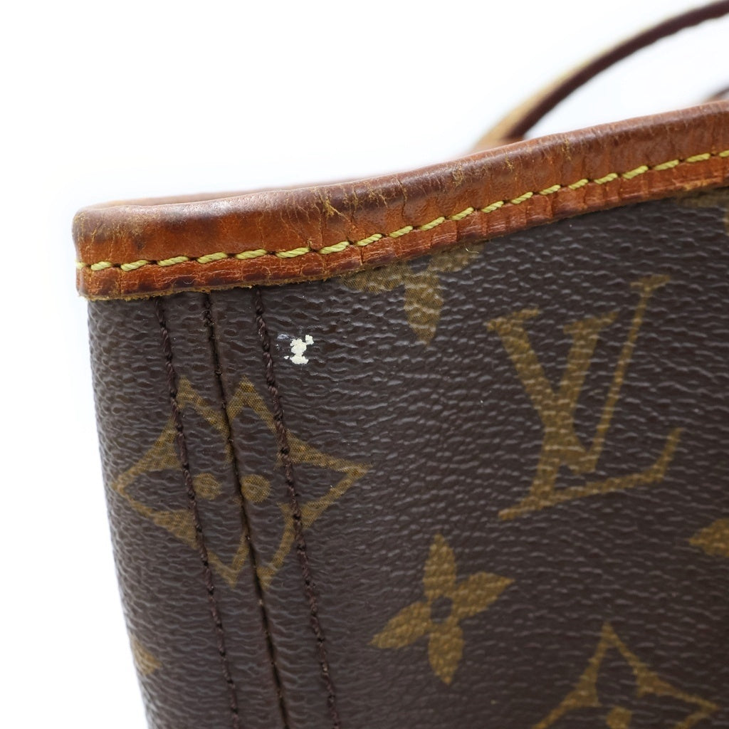 LOUIS VUITTON(ルイヴィトン) モノグラム ネヴァーフルMM ブラウン PVC×レザー M40156 レディース
