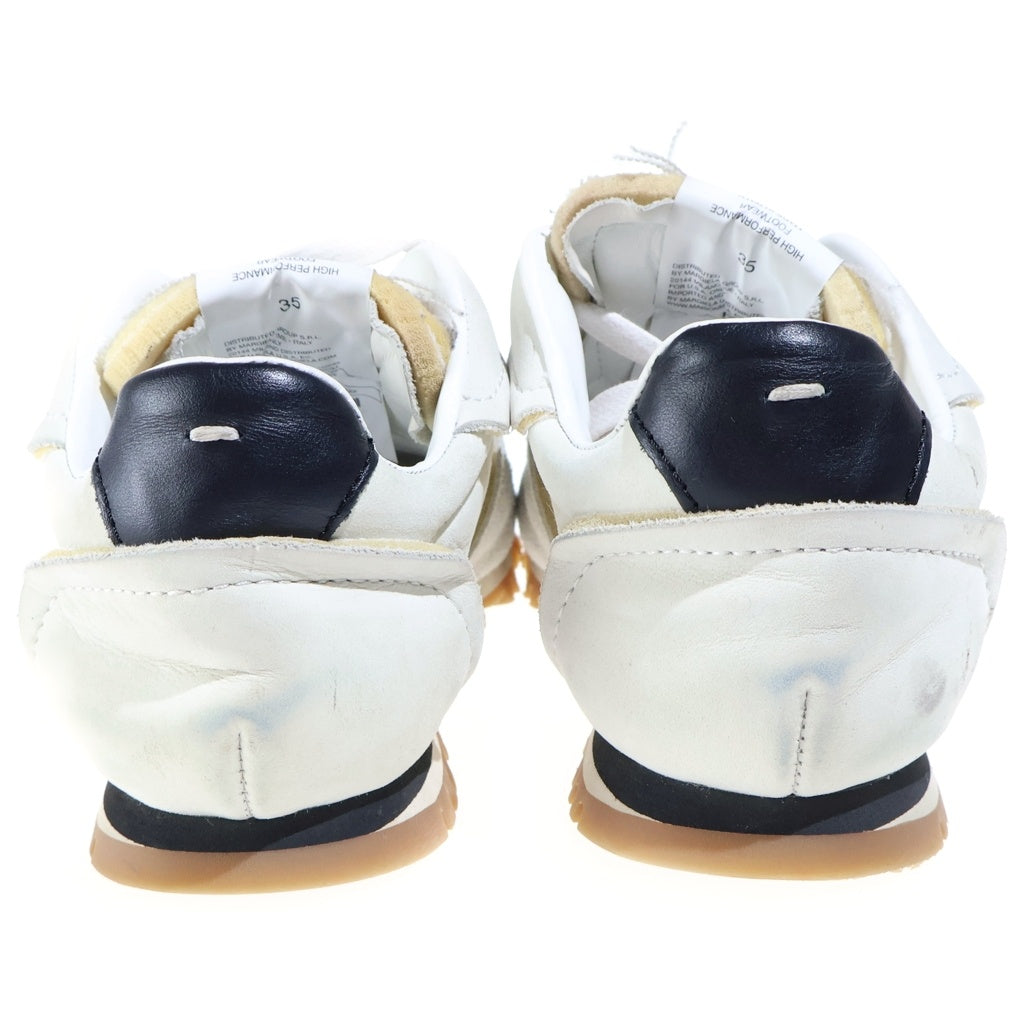 Maison Margiela(メゾンマルジェラ) ランナー スニーカー ローカット ベージュ レディース