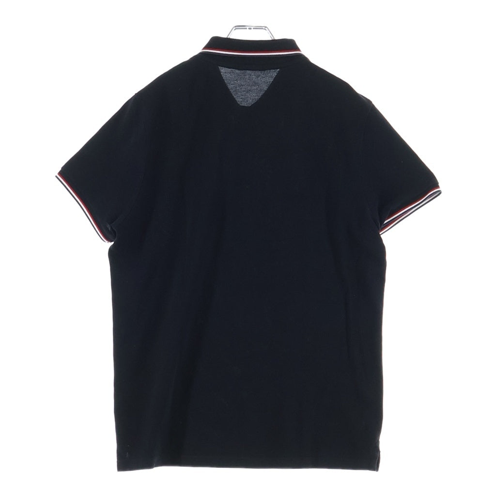 MONCLER(モンクレール) ロゴ ポロシャツ ブラック コットン D10918345600
