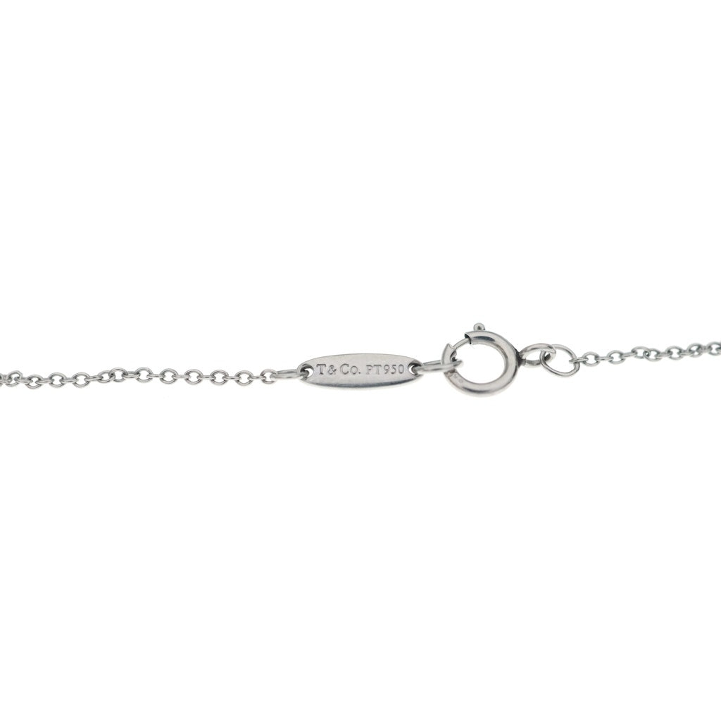 TIFFANY & Co.(ティファニー) バイザヤード 1PD ブレスレット チェーン ダイヤ プラチナ Pt950 レディース