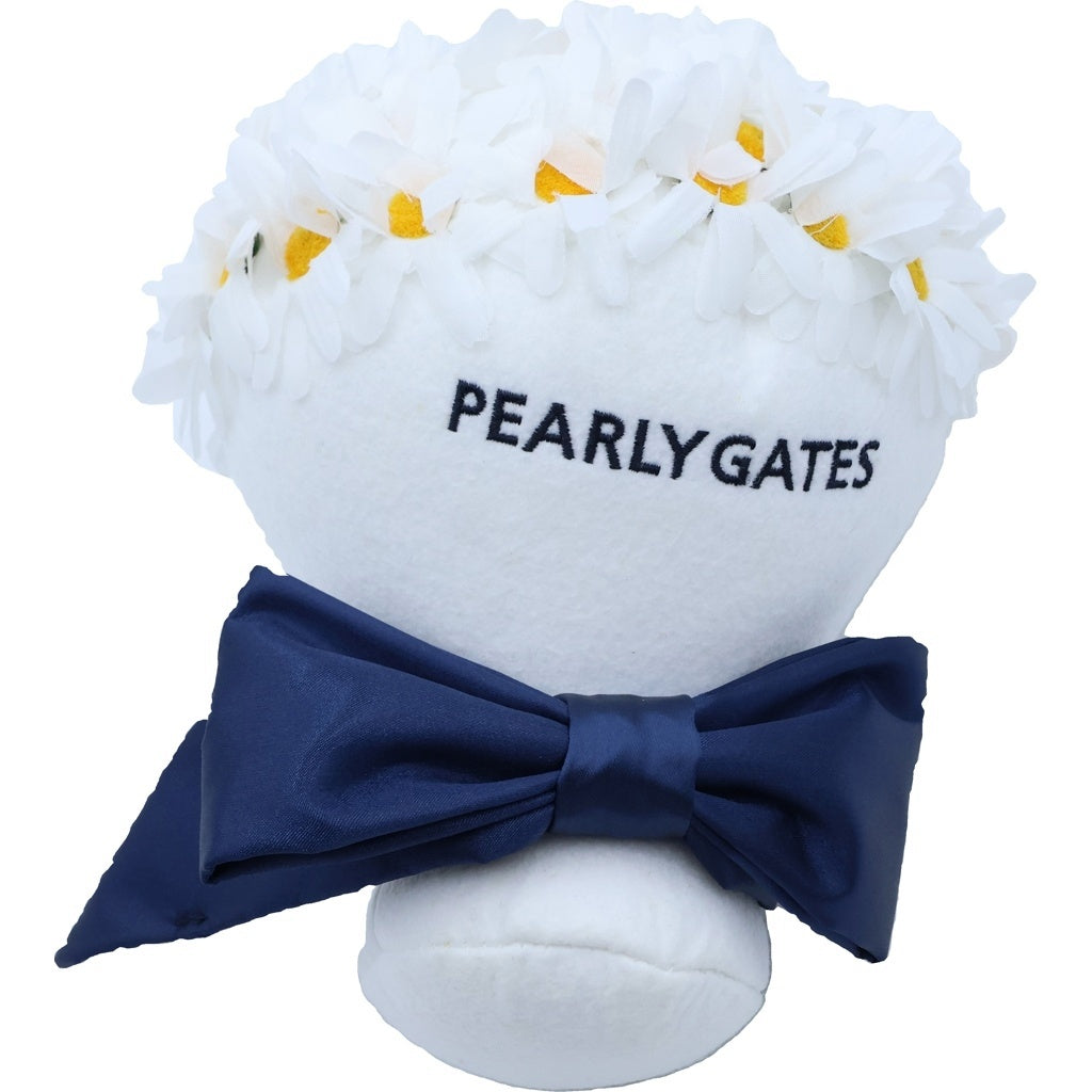 PEARLY GATES(パーリーゲイツ) ボールポーチ バッグチャーム フラワー 花束 ホワイト レディース