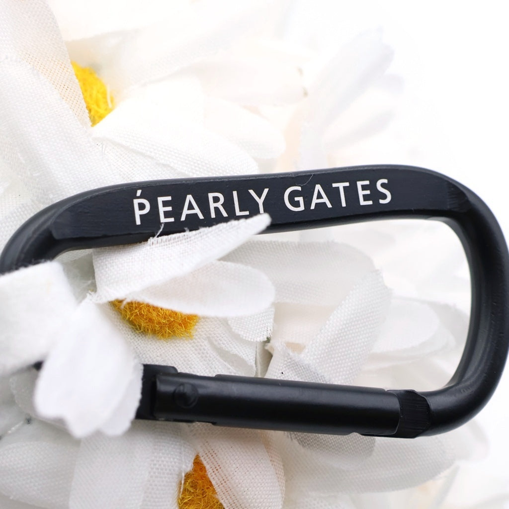 PEARLY GATES(パーリーゲイツ) ボールポーチ バッグチャーム フラワー 花束 ホワイト レディース