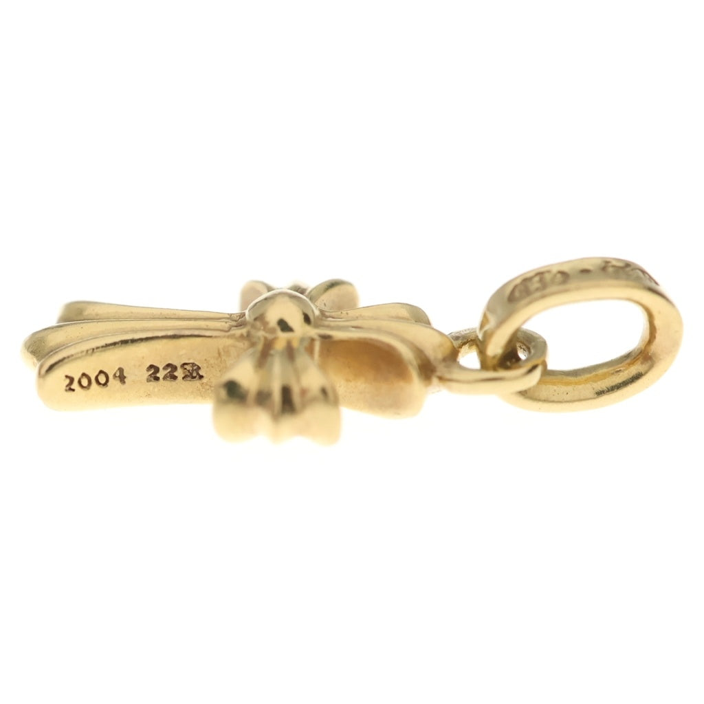 CHROME HEARTS(クロムハーツ) 22K CRS BBYFAT P/DIA ベイビーファットクロス PAVEダイヤ ペンダントトップ ゴールド BCA035