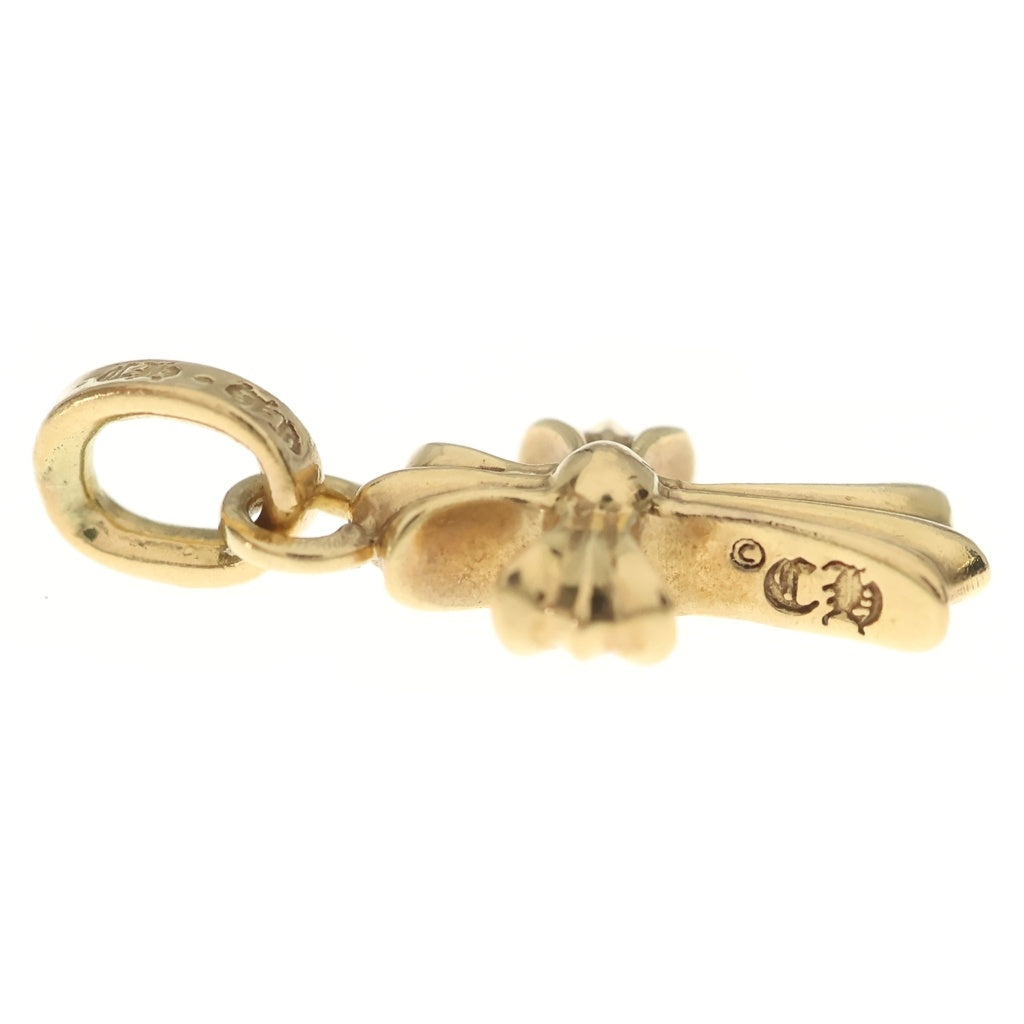 CHROME HEARTS(クロムハーツ) 22K CRS BBYFAT P/DIA ベイビーファットクロス PAVEダイヤ ペンダントトップ ゴールド BCA035