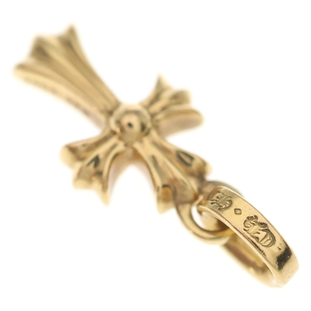 CHROME HEARTS(クロムハーツ) 22K CRS BBYFAT P/DIA ベイビーファットクロス PAVEダイヤ ペンダントトップ ゴールド BCA035