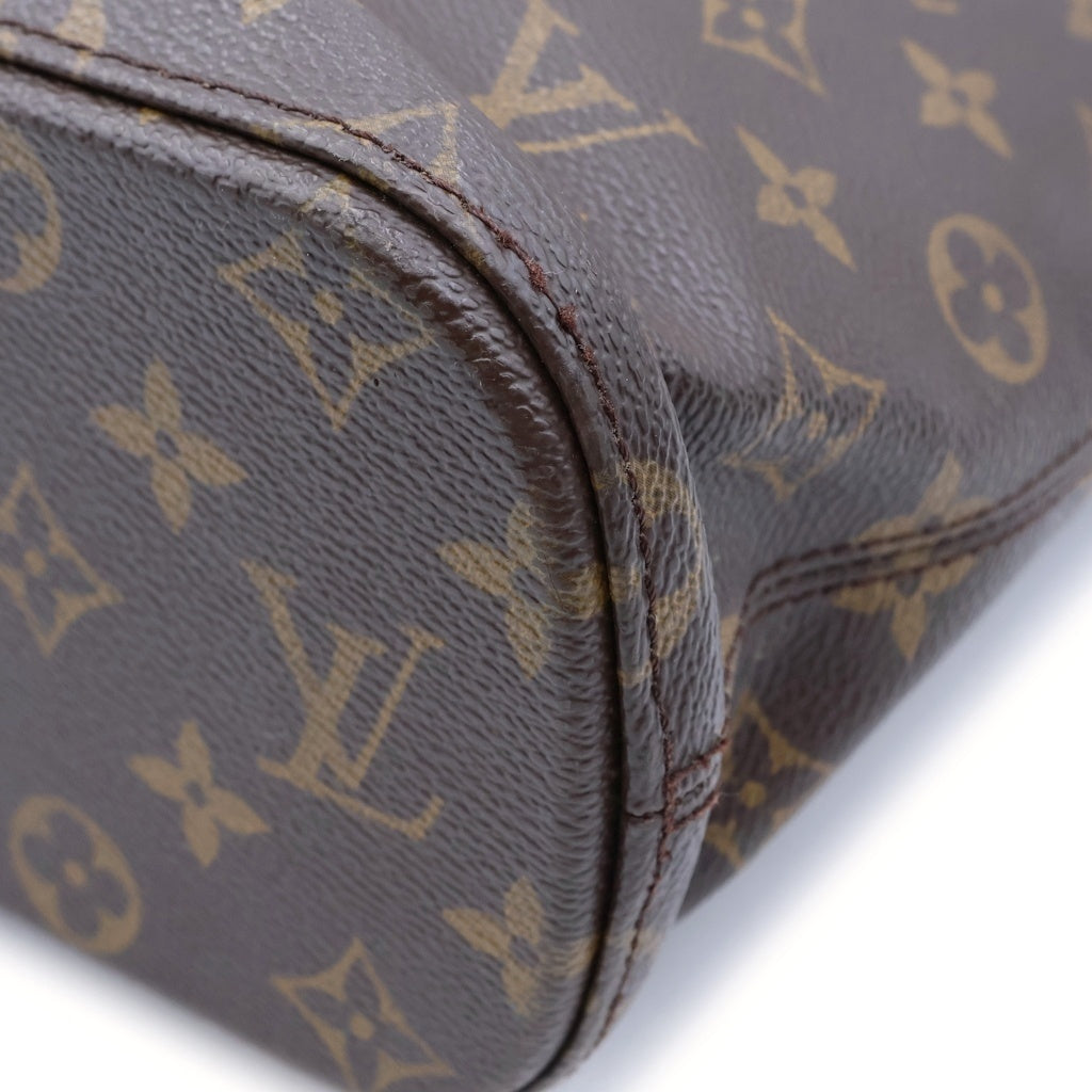 LOUIS VUITTON(ルイヴィトン) ルイヴィトン モノグラム ヴァヴァンGM トートバッグ ハンドバッグ ブラウン レザー×PVC M51170 ゴールド金具 レディース