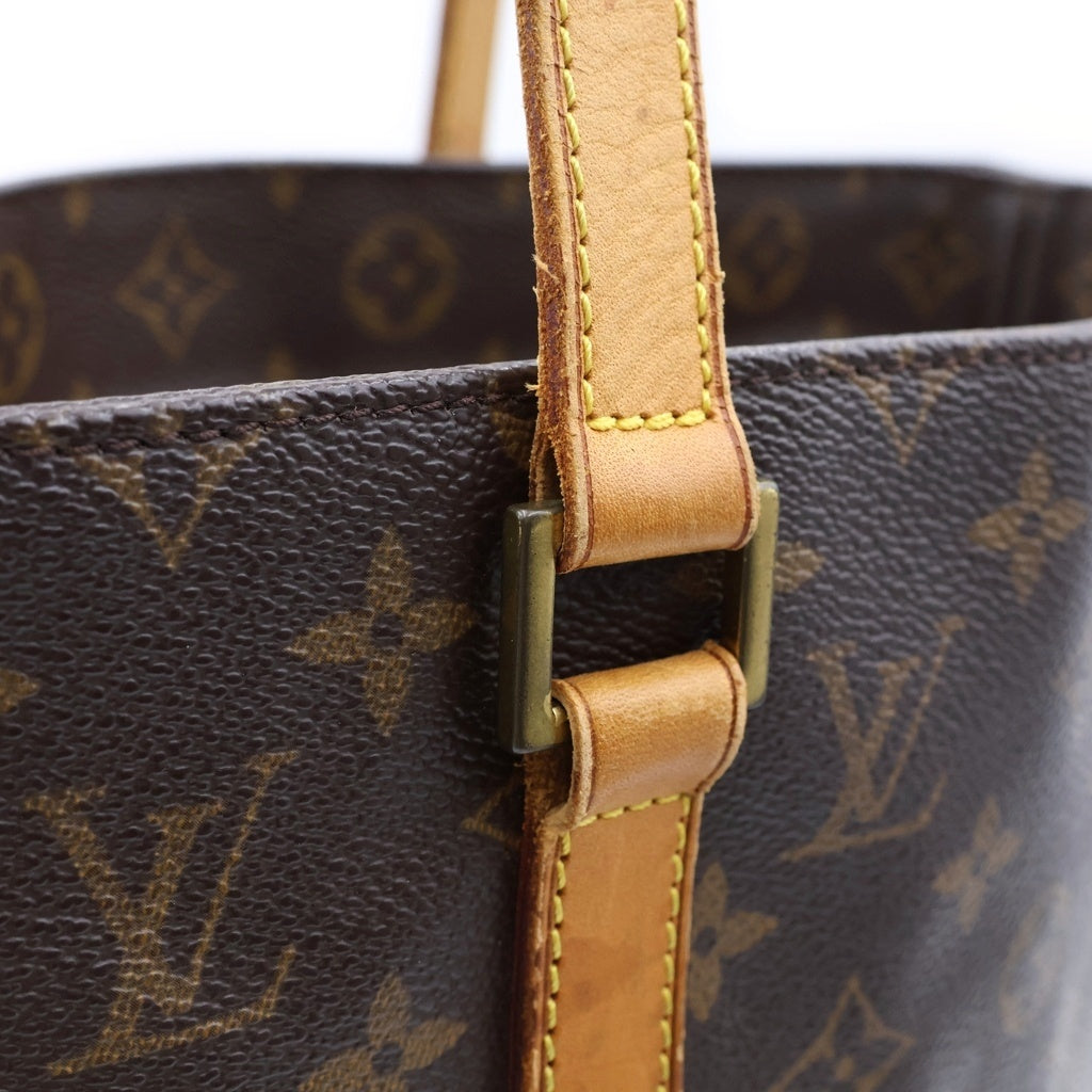 LOUIS VUITTON(ルイヴィトン) ルイヴィトン モノグラム ヴァヴァンGM トートバッグ ハンドバッグ ブラウン レザー×PVC M51170 ゴールド金具 レディース