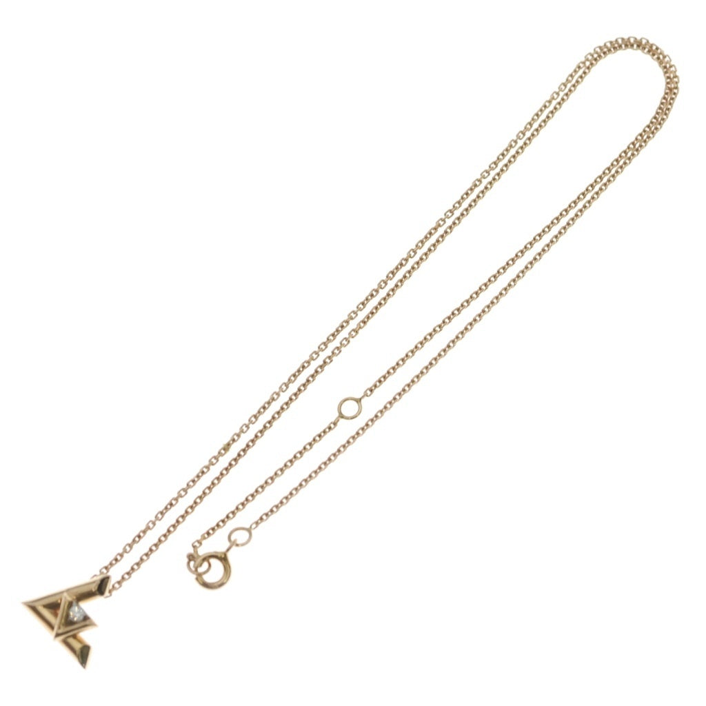 LOUIS VUITTON(ルイヴィトン) LV ヴォルトワン PM パンダンティフ ネックレス K18YG イエローゴールド Q93805 H17692 レディース