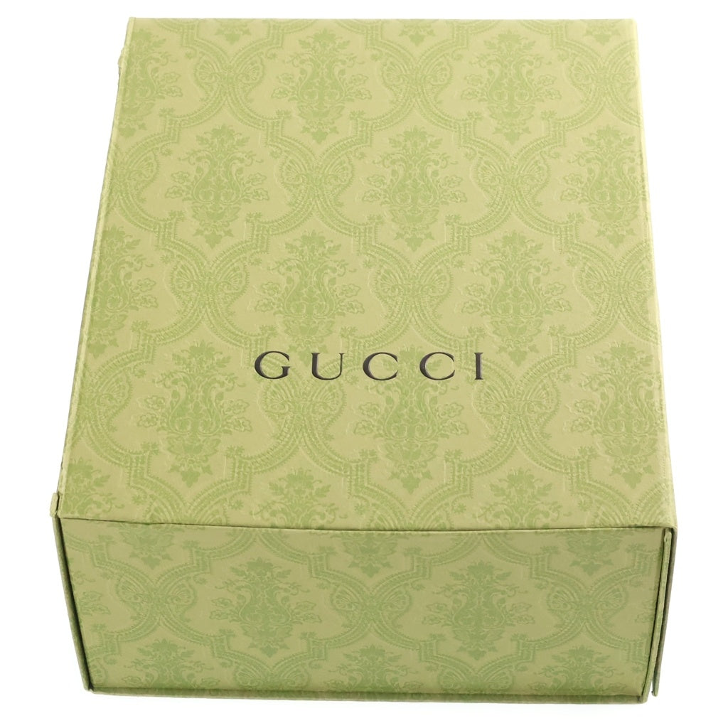 GUCCI(グッチ) GGマーモント ショルダーバッグ チェーンバッグ グレー レザー 447632 シルバー金具 レディース