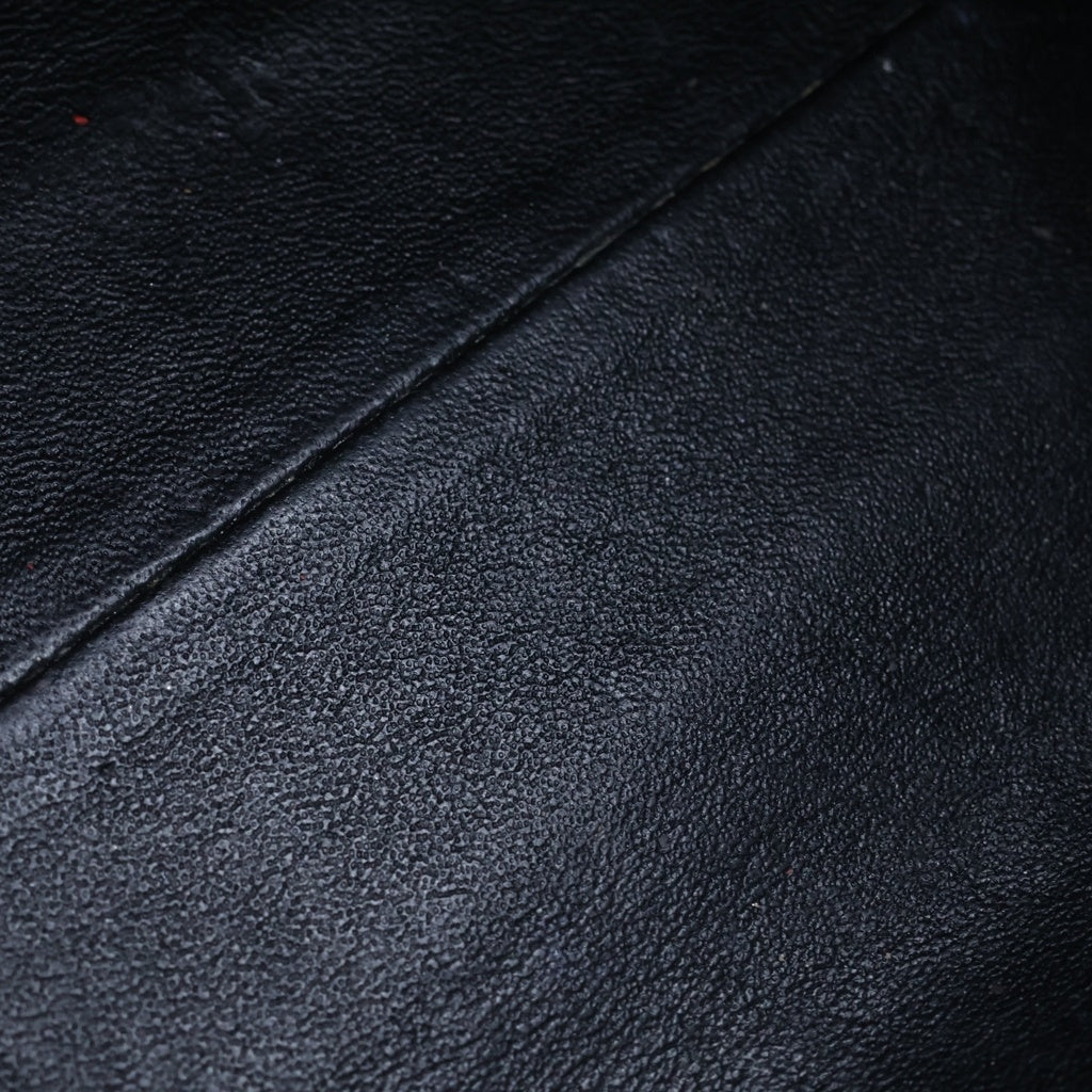 SAINT LAURENT PARIS(サンローランパリ) ベイビーカバス 2WAYバッグ ハンドバッグ ショルダーバッグ ブラック レザー 568853 ゴールド金具 レディース