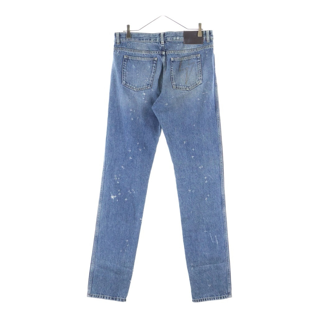 GIVENCHY(ジバンシィ) ダメージデニム ライトブルー 32 BM503F5050