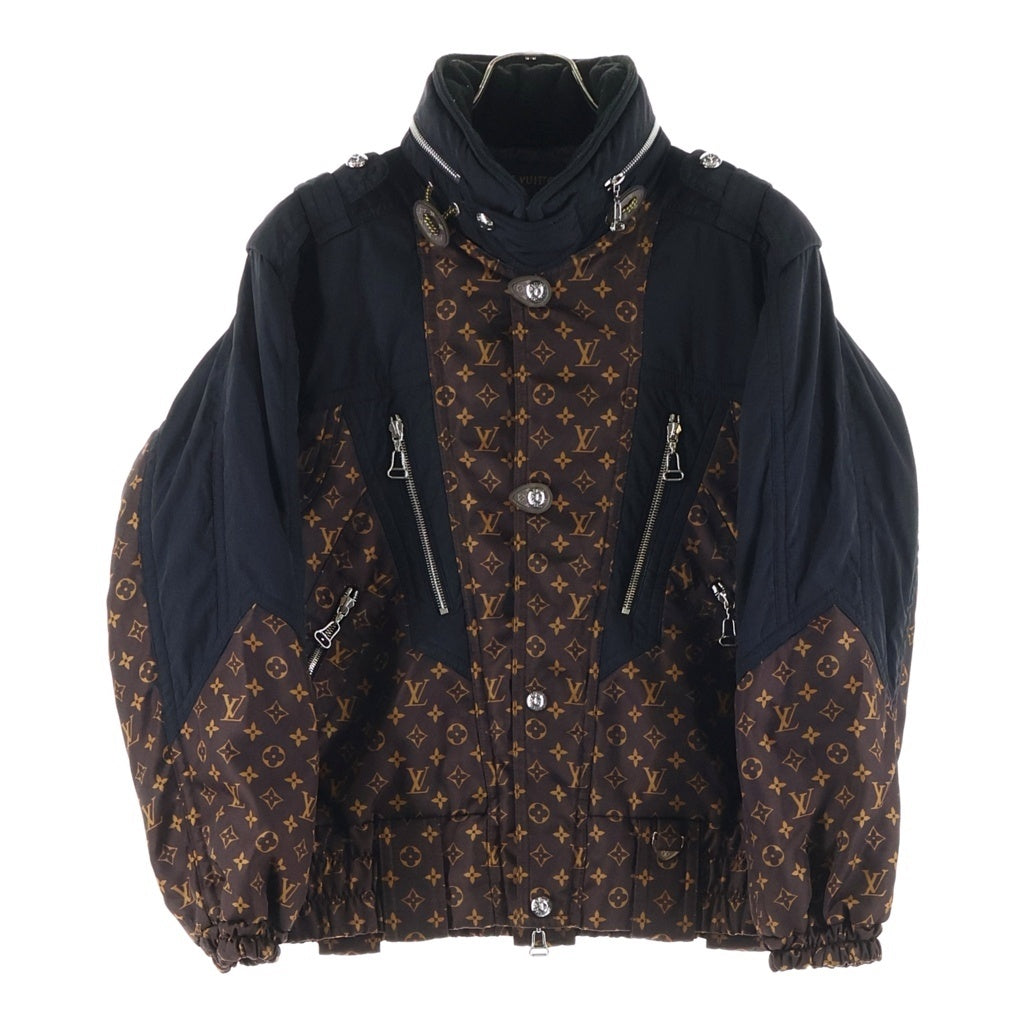 LOUIS VUITTON(ルイヴィトン) 20AW モノグラム スタンドカラージャケット ブラウン FJ0W94ZEX
