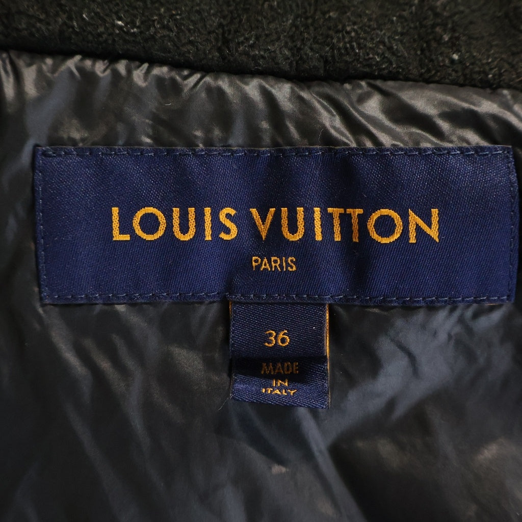LOUIS VUITTON(ルイヴィトン) 20AW モノグラム スタンドカラージャケット ブラウン FJ0W94ZEX