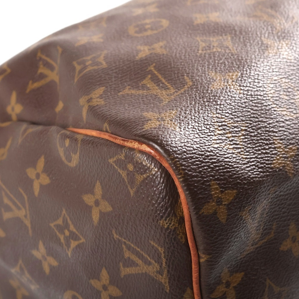 LOUIS VUITTON(ルイヴィトン) モノグラム スピーディ30 ハンドバッグ ボストンバッグ ブラウン PVC×レザー M41526 ゴールド金具 レディース