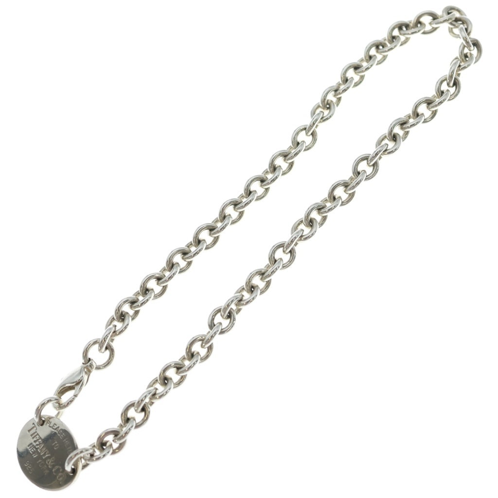 TIFFANY & Co.(ティファニー) リターン トゥ オーバルタグ ネックレス ペンダント チェーン シルバー SV925 レディース