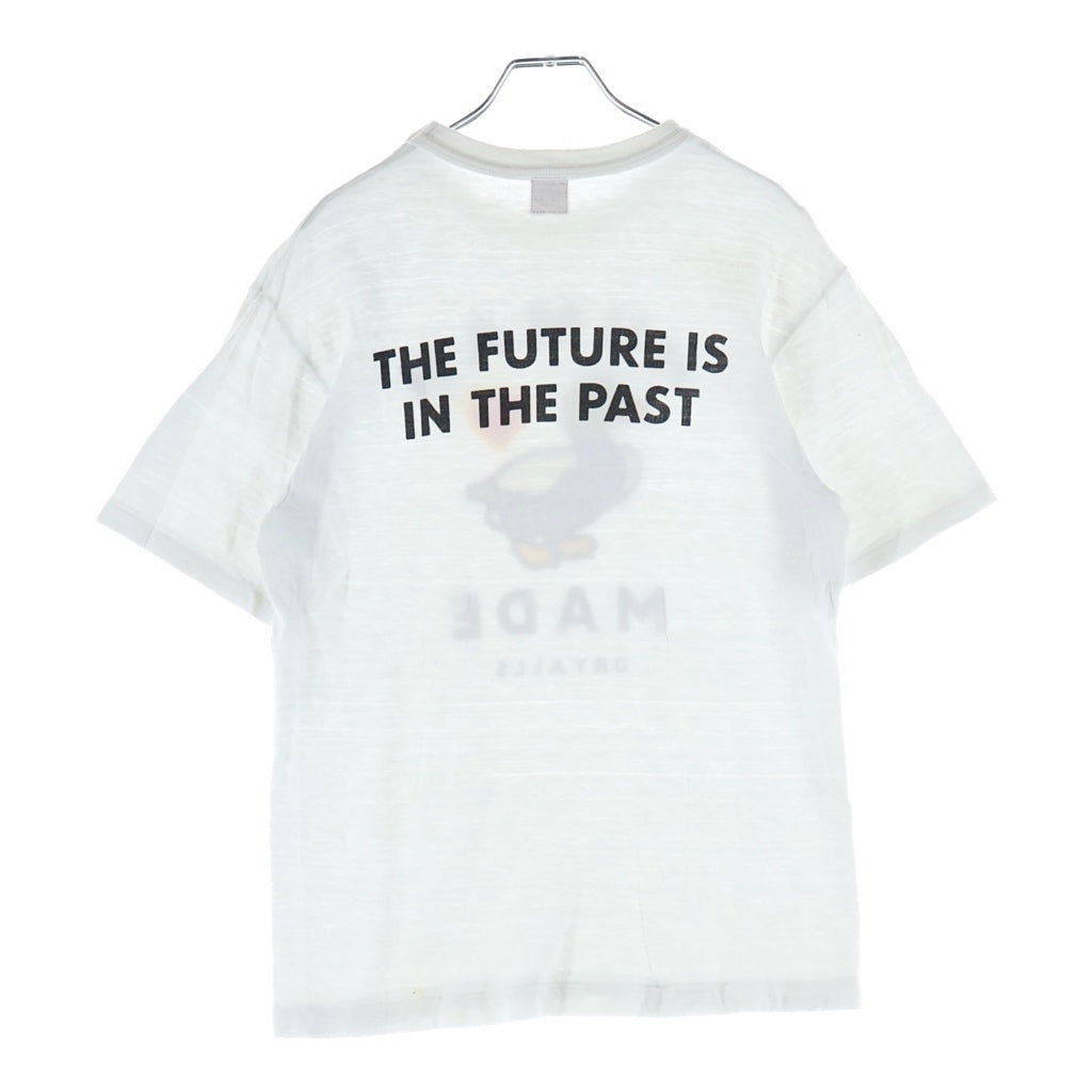 HUMAN MADE(ヒューマンメイド) ダック プリント Tシャツ 半袖カットソー ホワイト コットン